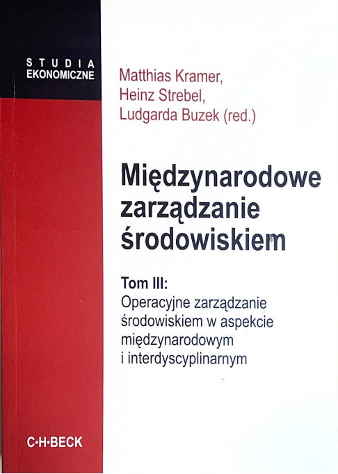 Miedzynarodowe zarzadzanie srodowiskiem T III